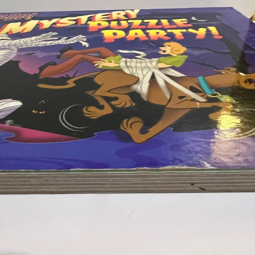 Scooby Doo Mystery Puzzle‎ Party 6 Big Puzzles Pages Hanna Barbara Shaggy  Velma